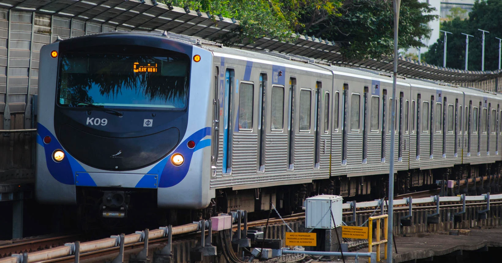 Linha de Metrô 1 Azul Tucuruvi / Jabaquara, empresa Metrô de São Paulo - Companhia do Metropolitano de São Paulo, cidade São Paulo, estado SP