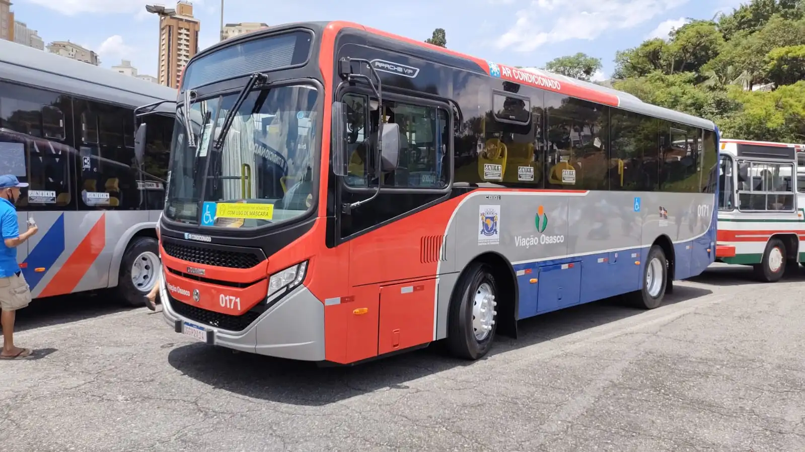 Linha de Ônibus 800 Terminal Santana De Parnaíba / Terminal Rodoviário Alphaville, empresa Viação Osasco - Companhia de Ônibus Municipal, cidade Santana de Parnaíba, estado SP